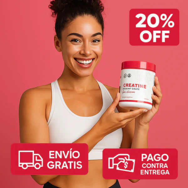 CREATINA PARA MUJERES CON COLAGENO Y AMINOACIDOS