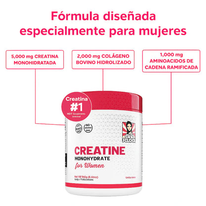 CREATINA PARA MUJERES CON COLAGENO Y AMINOACIDOS